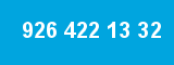 926 422 13 32